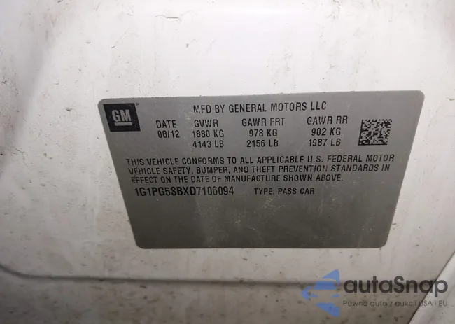 1G1PG5SBXD7106094: 42318129