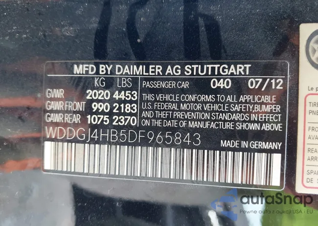 WDDGJ4HB5DF965843: 42318175