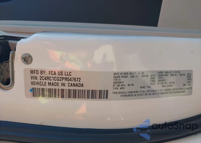 2C4RC1CG2PR547672: 42319726