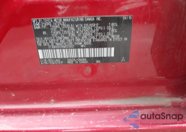 2T3DK4DV3AW025657: 42318941