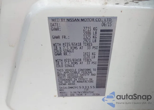 5N1AL0MM2FC533155: 42318943