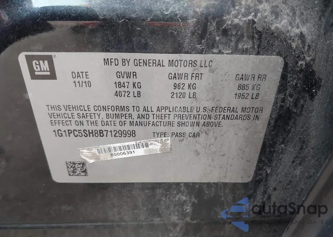 1G1PC5SH8B7129998: 42318970