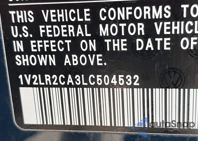 1V2LR2CA3LC504532: 42319148