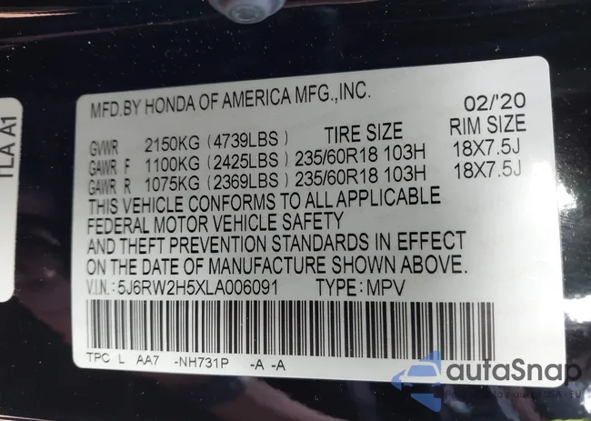 5J6RW2H5XLA006091: 42320377