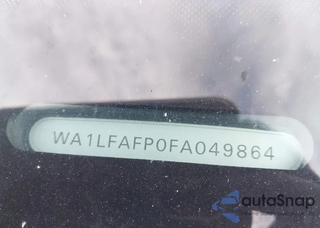 WA1LFAFP0FA049864: 42319961