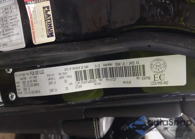 1C4PJMDS0FW685265: 42321217