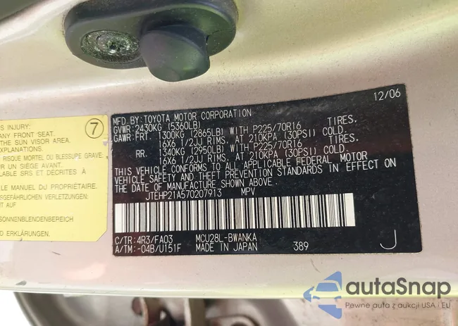 JTEHP21A570207913: 42321299