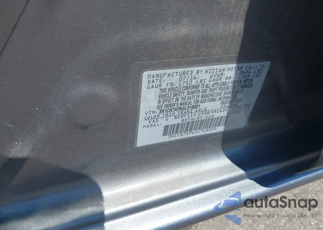 3N1CN7AP6GL918001: 42321366