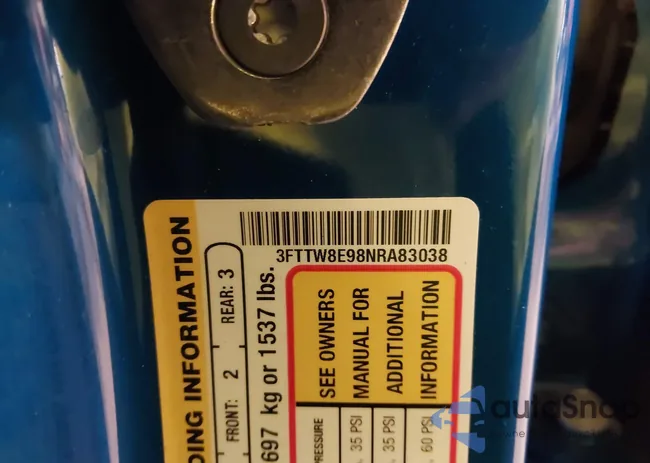 3FTTW8E98NRA83038: 42321020