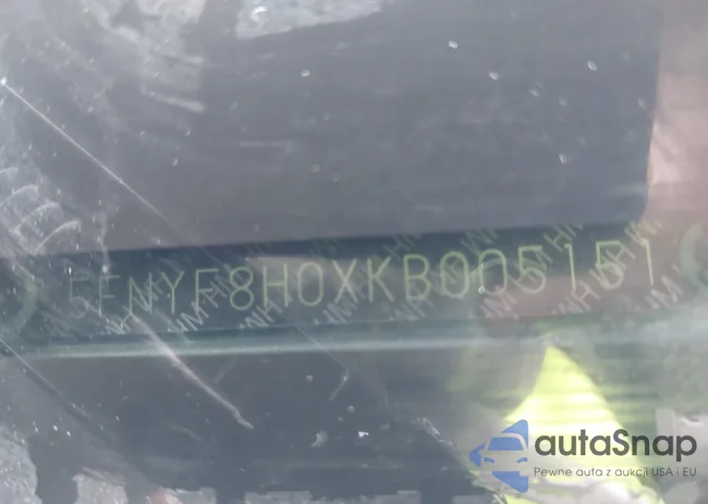 5FNYF8H0XKB005151: 42322644