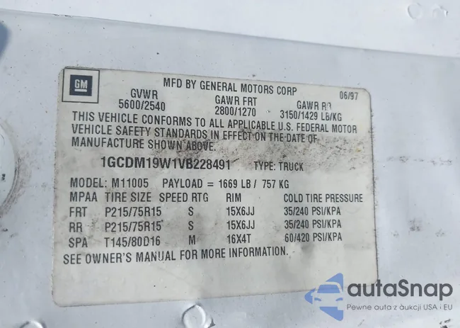 1GCDM19W1VB228491: 42322752