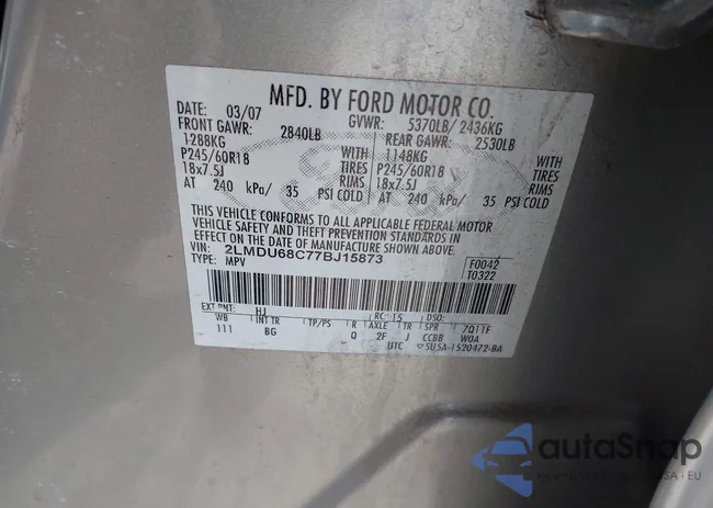 2LMDU68C77BJ15873: 42321790