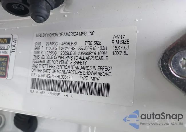 5J6RW2H59HL036176: 42321942