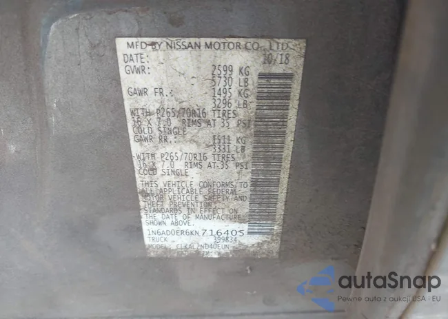 1N6AD0ER6KN716405: 42323244