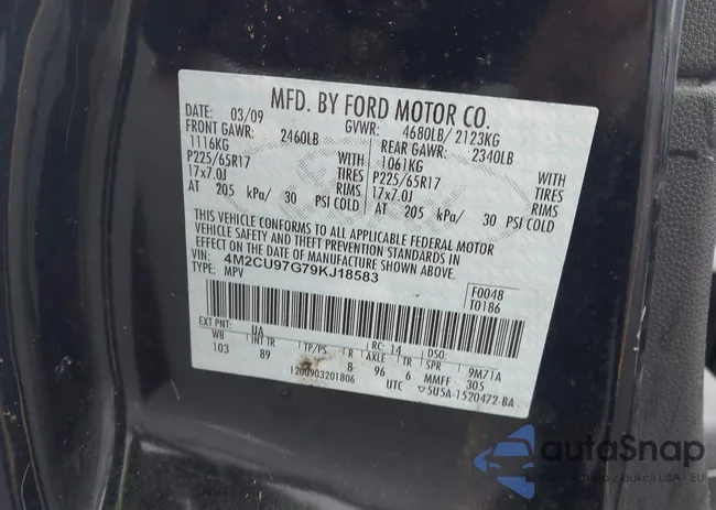 4M2CU97G79KJ18583: 42323288