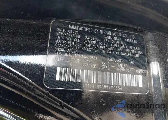 JN1BJ1BW0MW670554: 42323320