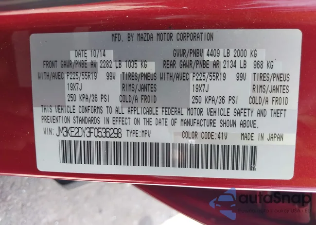 JM3KE2DY3F0536298: 42323576