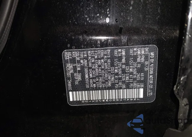 JN8AT3BB0MW203120: 42323685