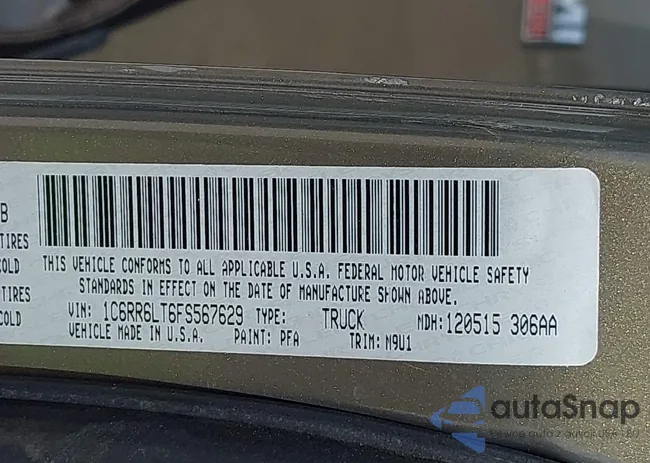 1C6RR6LT6FS567629: 42323898