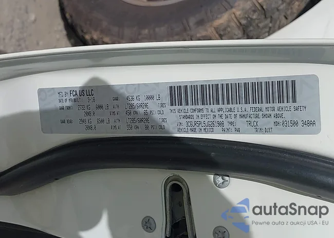 3C6UR5PL5JG261908: 42324100