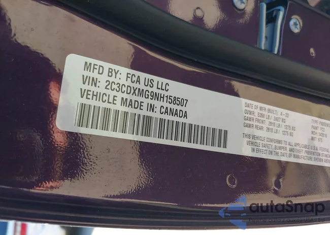 2C3CDXMG9NH158507: 42324138