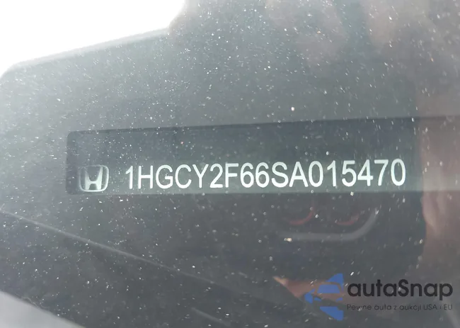 1HGCY2F66SA015470: 42325246