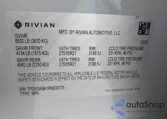 7PDSGABA1RN033775: 42325713