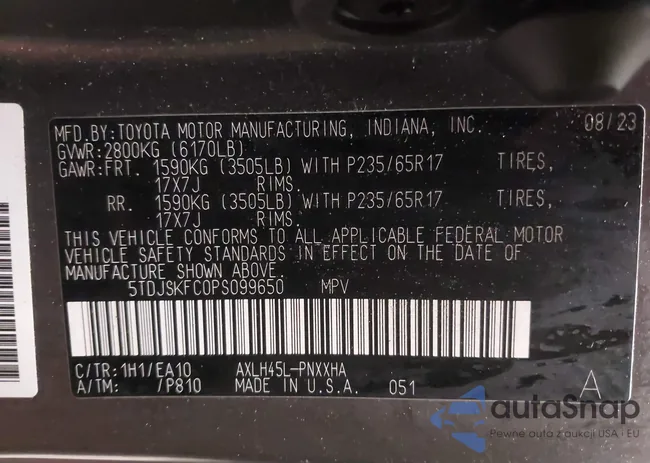 5TDJSKFC0PS099650: 42324871