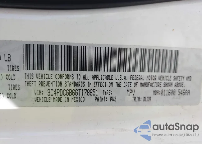 3C4PDCGB6GT178651: 42324883