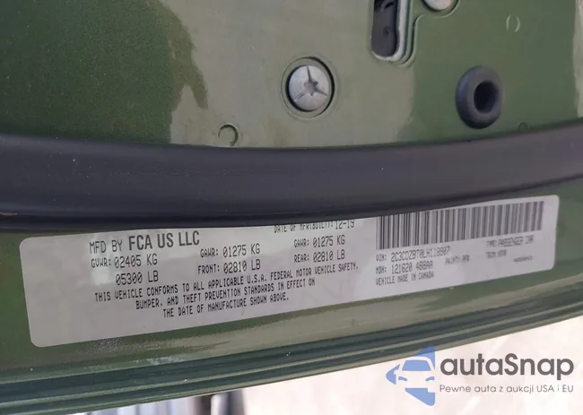 2C3CDZBT0LH118907: 42326228