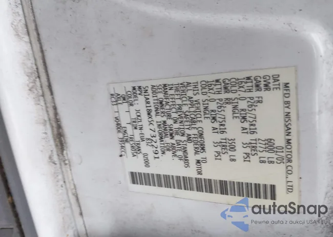 5N1AR18WX5C732291: 42326772