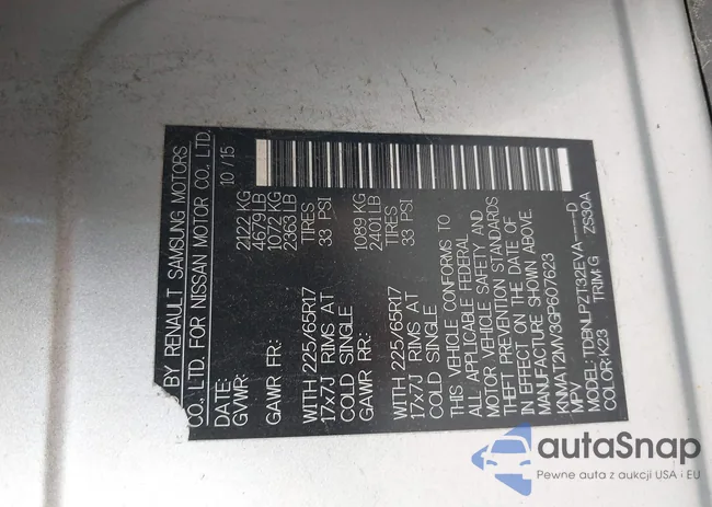 KNMAT2MV3GP607623: 42325863