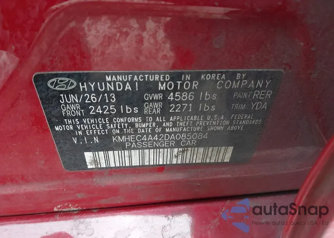 KMHEC4A42DA085084: 42325881