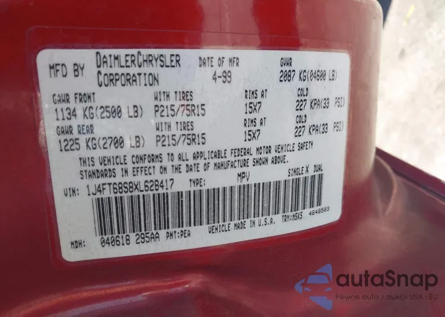 1J4FT68S8XL628417: 42327461