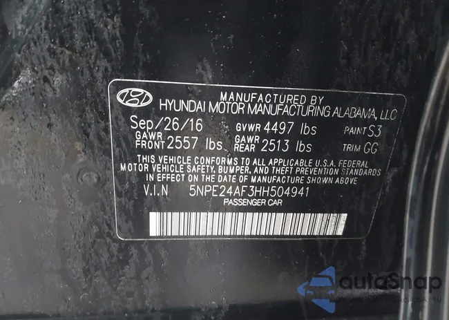 5NPE24AF3HH504941: 42326923