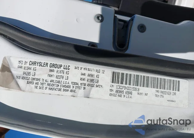 1C3CDFBH3DD153918: 42328266