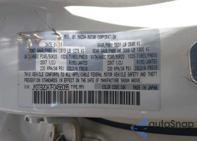 JM3TB2DA7F0456065: 42328501