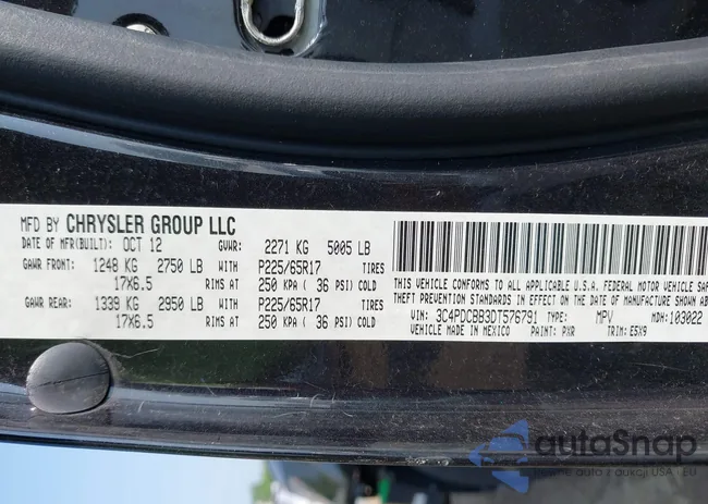 3C4PDCBB3DT576791: 42328530