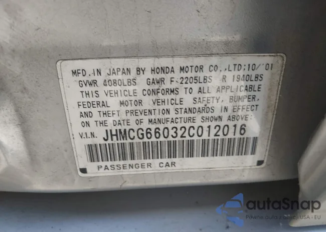 JHMCG66032C012016: 42328571