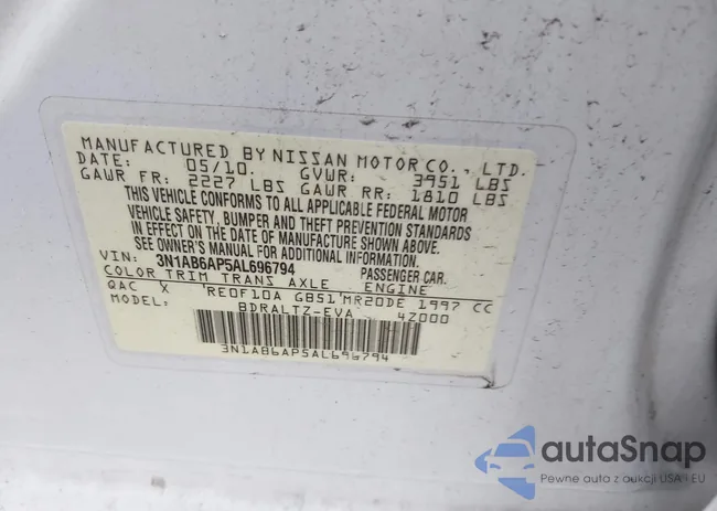 3N1AB6AP5AL696794: 42328732