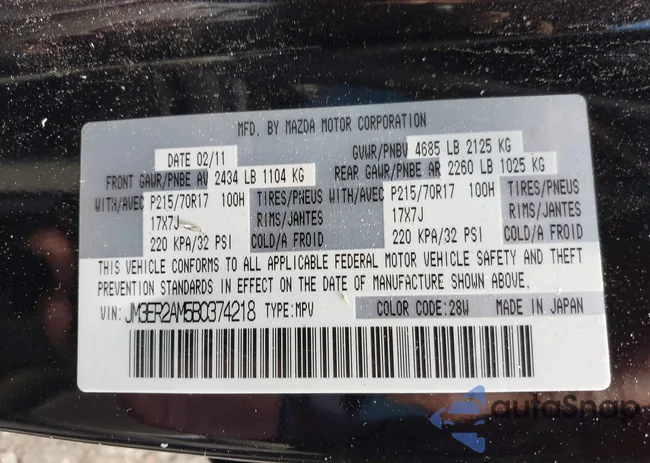 JM3ER2AM5B0374218: 42327964