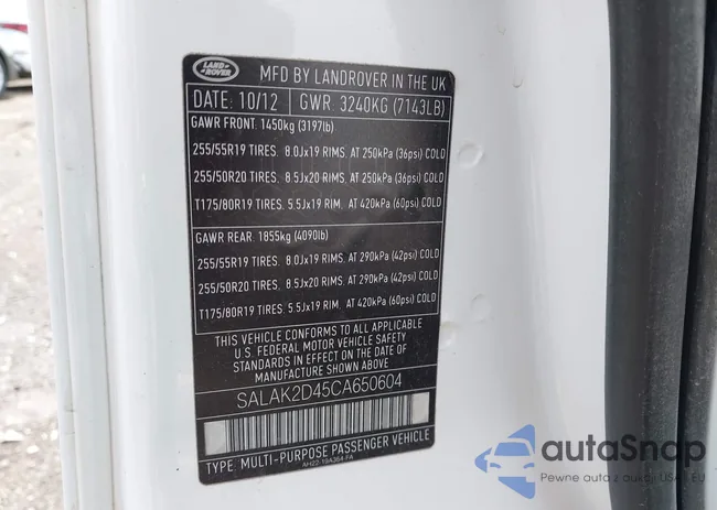 SALAK2D45CA650604: 42328089