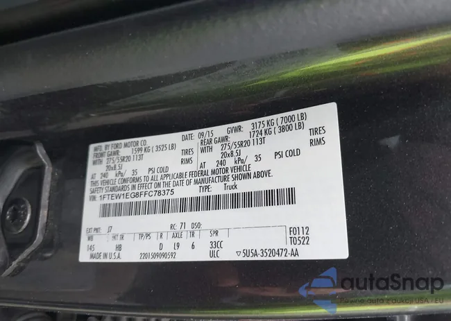 1FTEW1EG8FFC78375: 42329265