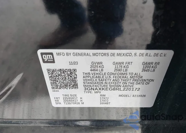 3GNAXKEG8RL220172: 42329383