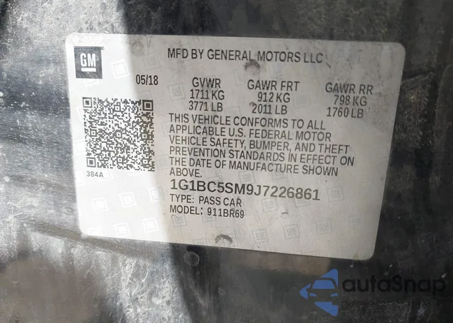 1G1BC5SM9J7226861: 42329566