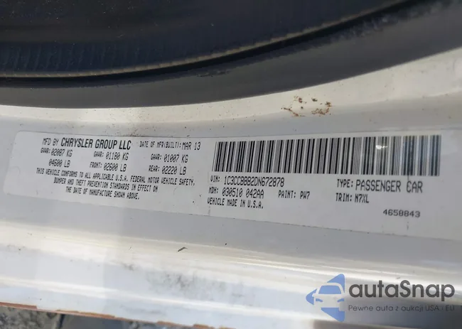 1C3CCBBB2DN672878: 42329618