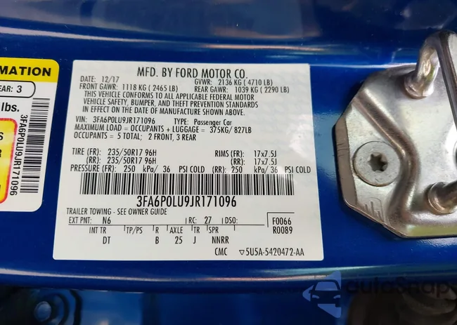 3FA6P0LU9JR171096: 42329683