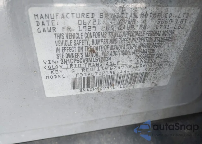 3N1CP5CV9ML512834: 42329056