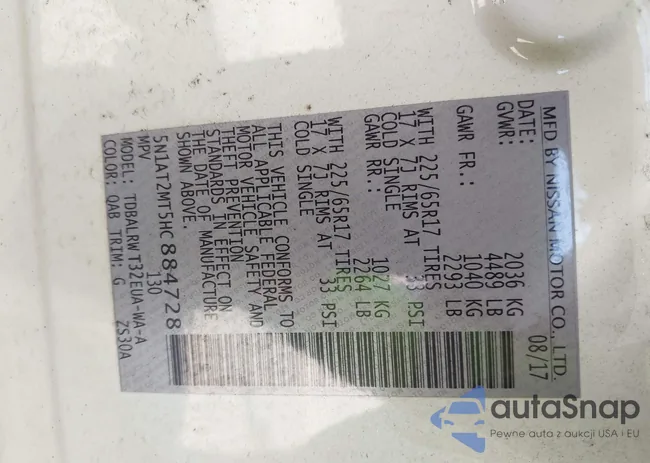 5N1AT2MT5HC884728: 42330244