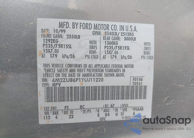 4M2ZU86P1YUJ11220: 42330478